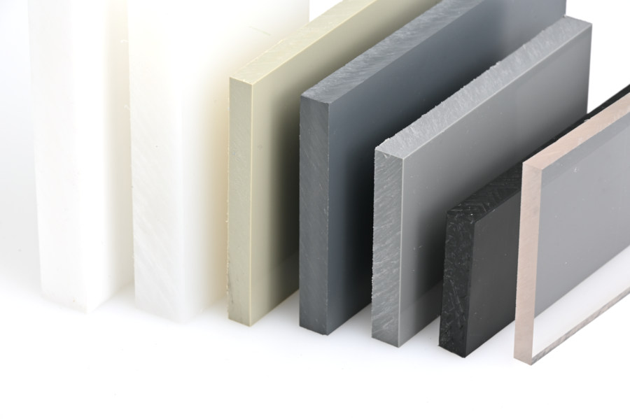 Halbzeuge (Plattenmaterial, Rohre, Vollstäbe)